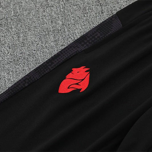 25/26 AC Milan Training Red Kids Size Tracksuit from FootballPrestige.shop - Premium Concept kits