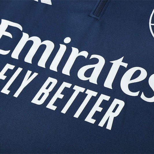 25/26 Arsenal Training Blue Kids Size Tracksuit from FootballPrestige.shop - Premium Concept kits
