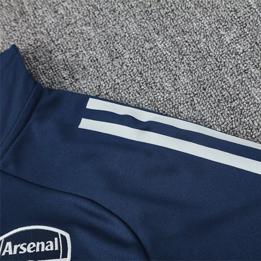 25/26 Arsenal Training Blue Kids Size Tracksuit from FootballPrestige.shop - Premium Concept kits