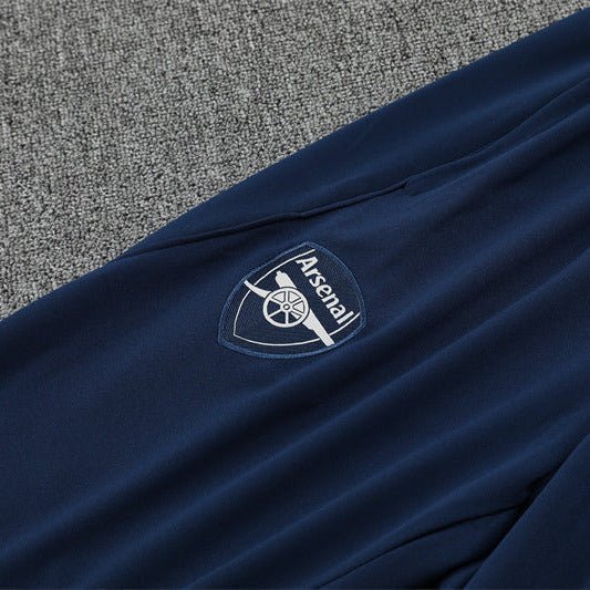 25/26 Arsenal Training White Kids Size Tracksuit from FootballPrestige.shop - Premium Concept kits