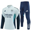 25/26 Arsenal Training White Tracksuit from FootballPrestige.shop - Premium Concept kits