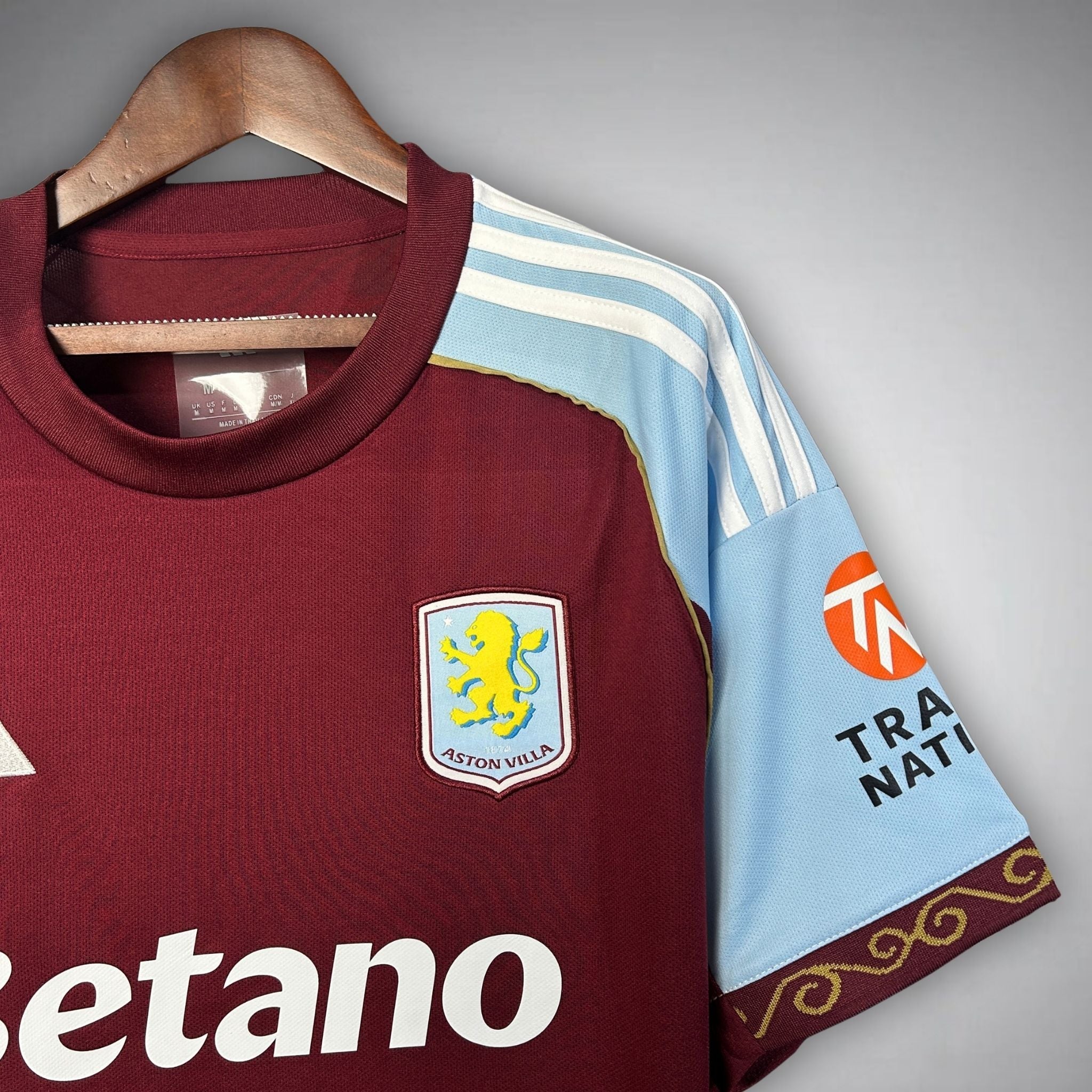 25/26 Aston Villa Home Kit from FootballPrestige.shop - Premium Concept kits