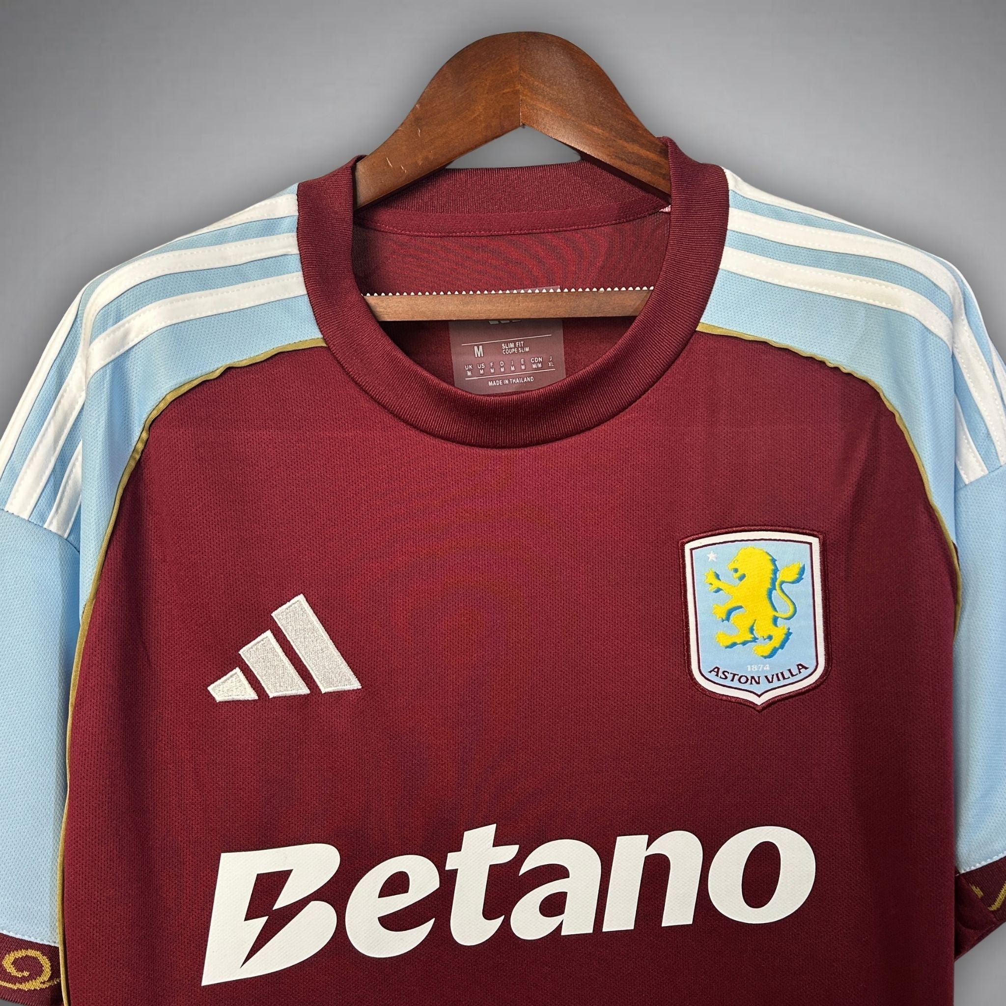 25/26 Aston Villa Home Kit from FootballPrestige.shop - Premium Concept kits