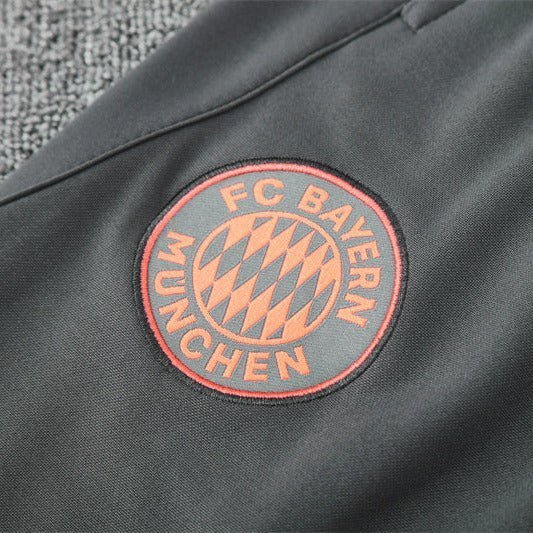 25/26 Bayern München Training Grey Kids Size Tracksuit from FootballPrestige.shop - Premium Concept kits