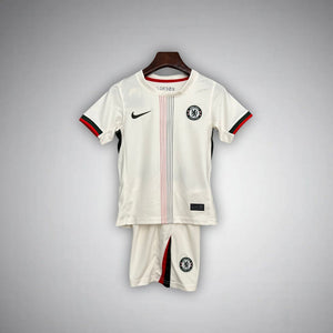 25/26 Chelsea Away Kids Size Kit from FootballPrestige.shop - Premium Concept kits