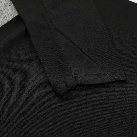 25/26 Chelsea Black Tracksuit from FootballPrestige.shop - Premium Concept kits