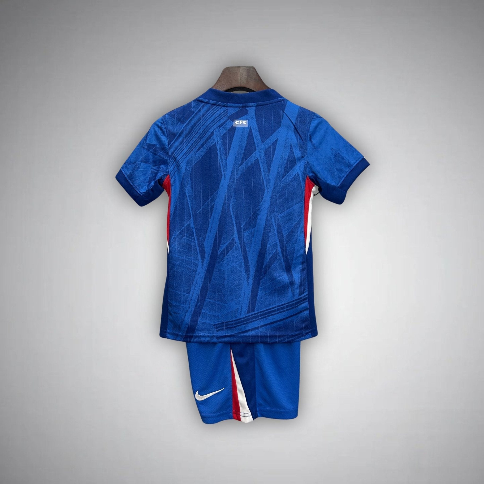 25/26 Chelsea Home Kids Size Kit from FootballPrestige.shop - Premium Concept kits