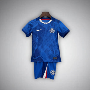 25/26 Chelsea Home Kids Size Kit from FootballPrestige.shop - Premium Concept kits