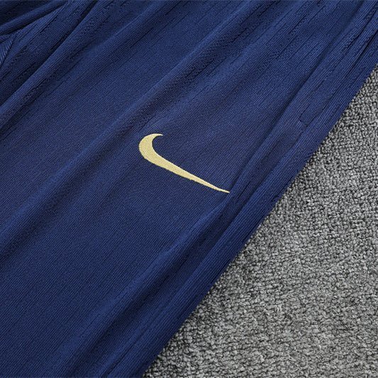 25/26 FC Barcelona Half Zip Training Purple/Blue Tracksuit from FootballPrestige.shop - Premium Concept kits