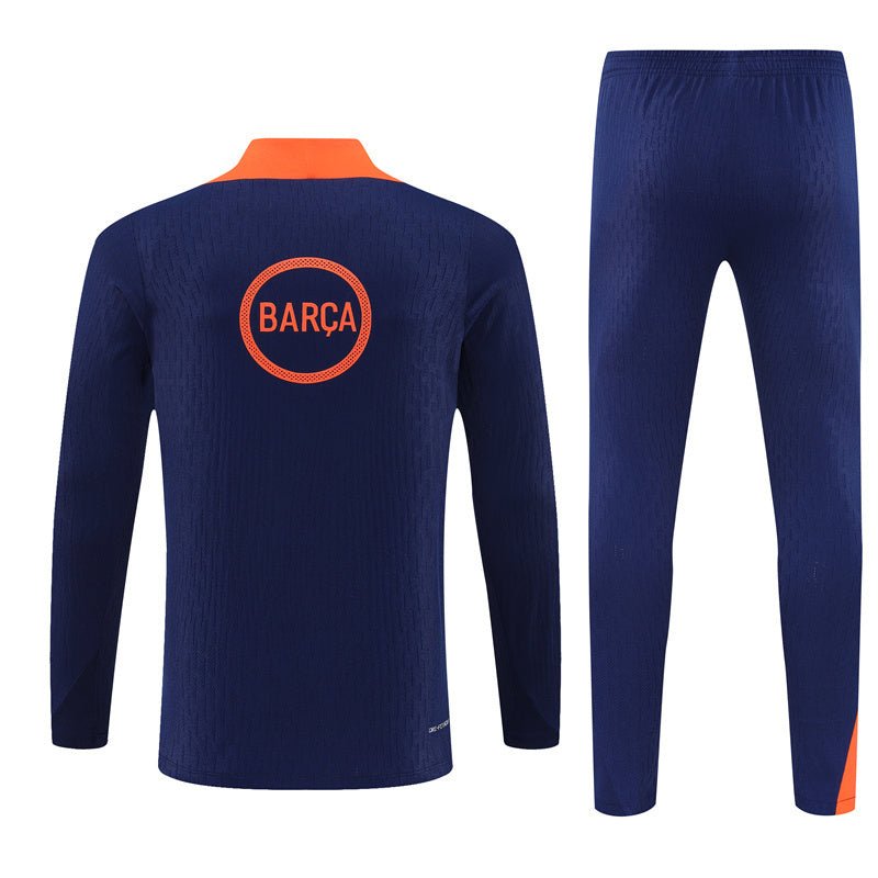 25/26 FC Barcelona Pre - Match Third Kids Size Tracksuit from FootballPrestige.shop - Premium Concept kits