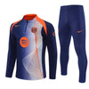 25/26 FC Barcelona Pre - Match Third Kids Size Tracksuit from FootballPrestige.shop - Premium Concept kits