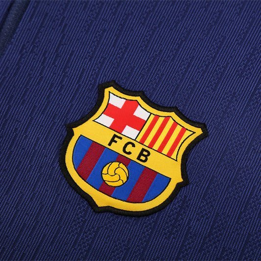 25/26 FC Barcelona Training Blue/Purple Tracksuit from FootballPrestige.shop - Premium Concept kits
