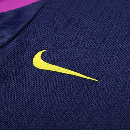 25/26 FC Barcelona Training Blue/Purple Tracksuit from FootballPrestige.shop - Premium Concept kits