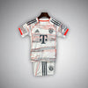 25/26 FC Bayern Away Kids Size Kit from FootballPrestige.shop - Premium Concept kits