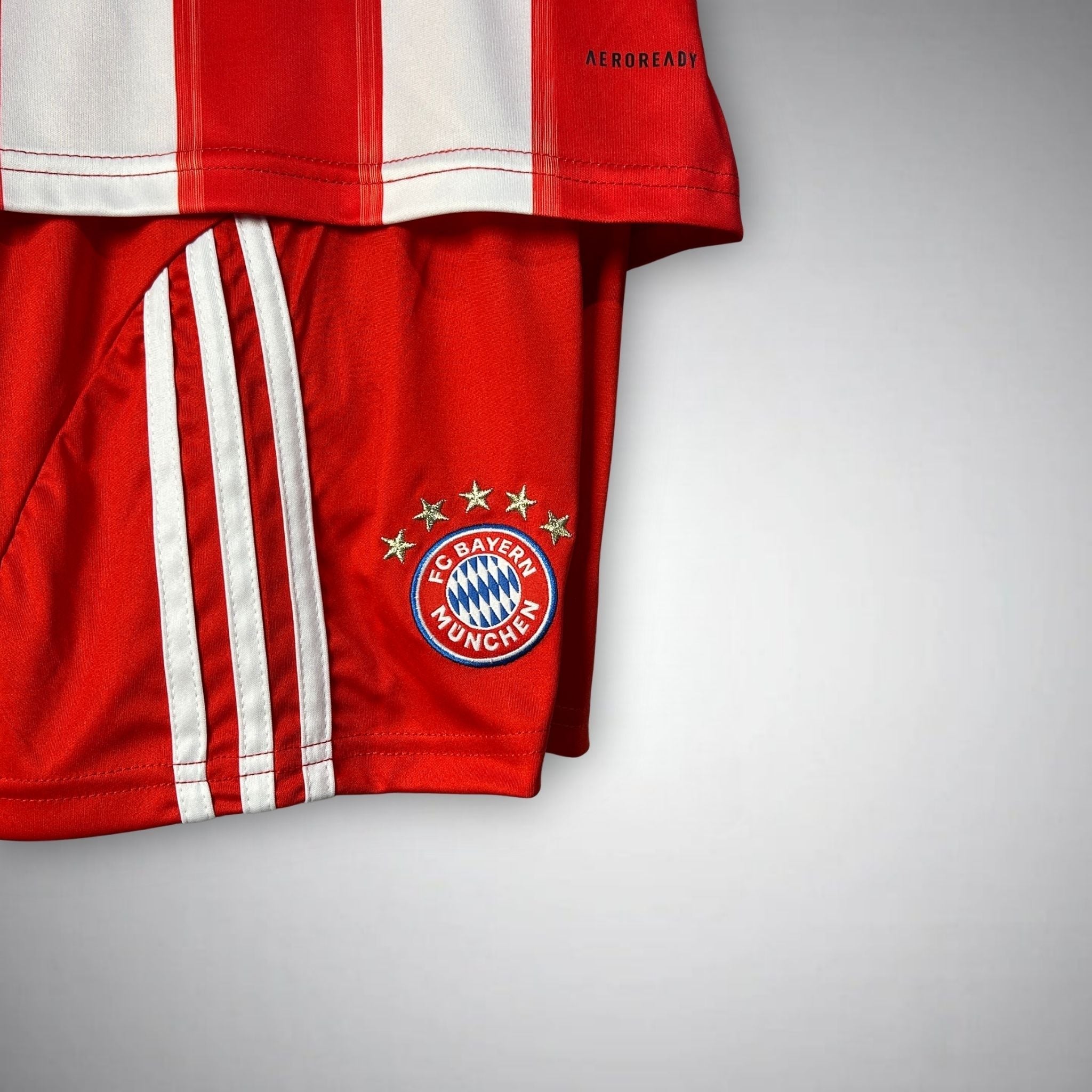 25/26 FC Bayern Home Kids Size Kit from FootballPrestige.shop - Premium Concept kits