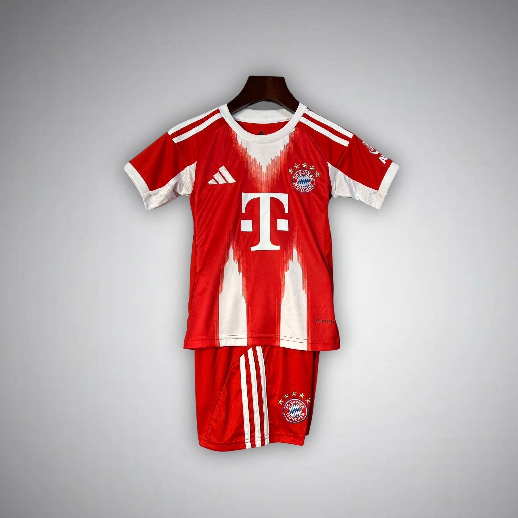 25/26 FC Bayern Home Kids Size Kit from FootballPrestige.shop - Premium Concept kits