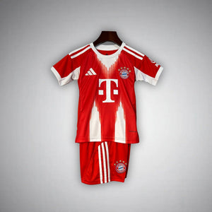 25/26 FC Bayern Home Kids Size Kit from FootballPrestige.shop - Premium Concept kits