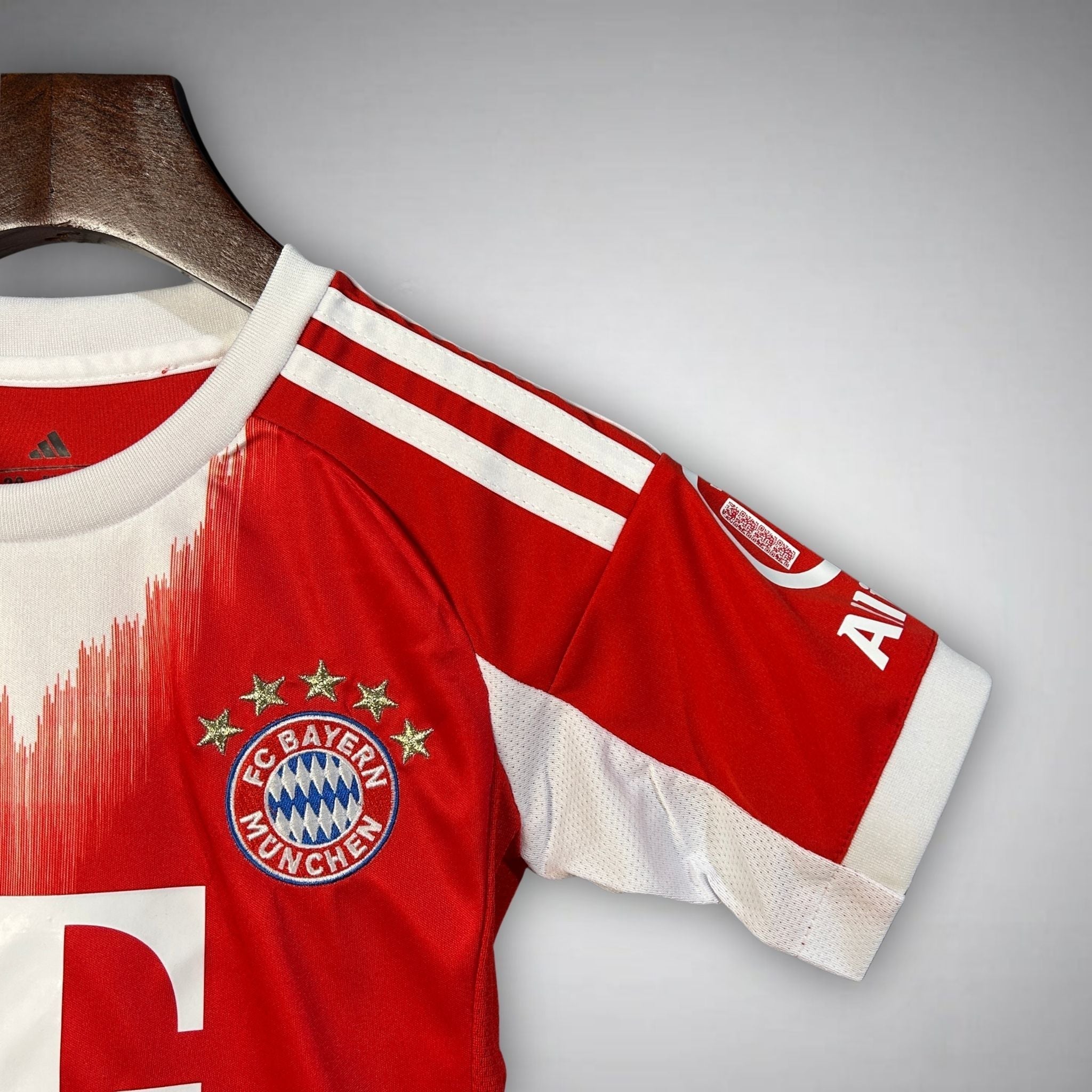25/26 FC Bayern Home Kids Size Kit from FootballPrestige.shop - Premium Concept kits