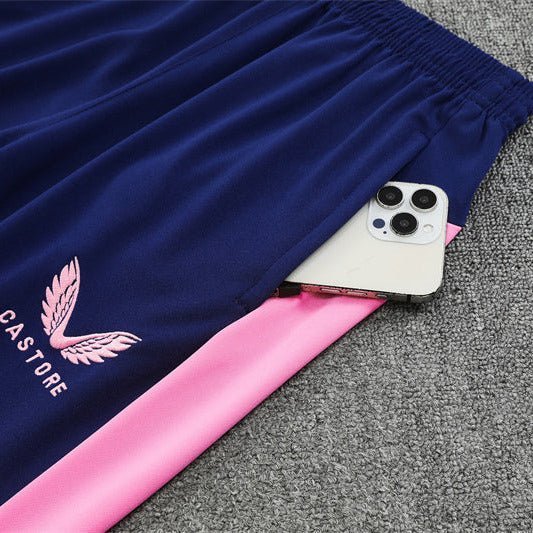 25/26 Feyenoord Training Blue Kids Size Tracksuit from FootballPrestige.shop - Premium Concept kits