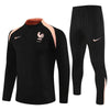 25/26 France Training Black/Light Pink Tracksuit from FootballPrestige.shop - Premium Concept kits