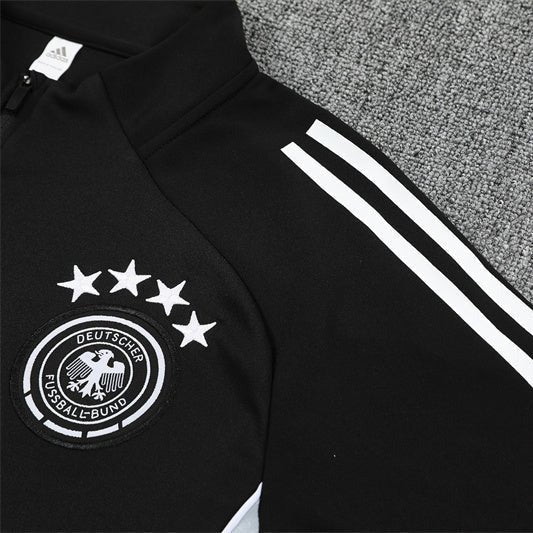 25/26 Germany Training Black Tracksuit from FootballPrestige.shop - Premium Concept kits