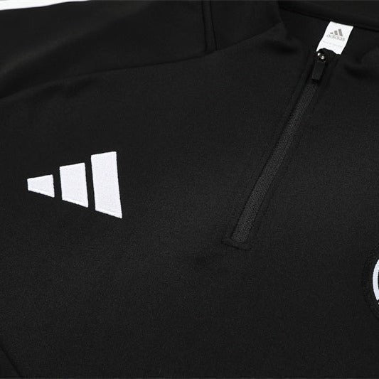 25/26 Germany Training Black Tracksuit from FootballPrestige.shop - Premium Concept kits