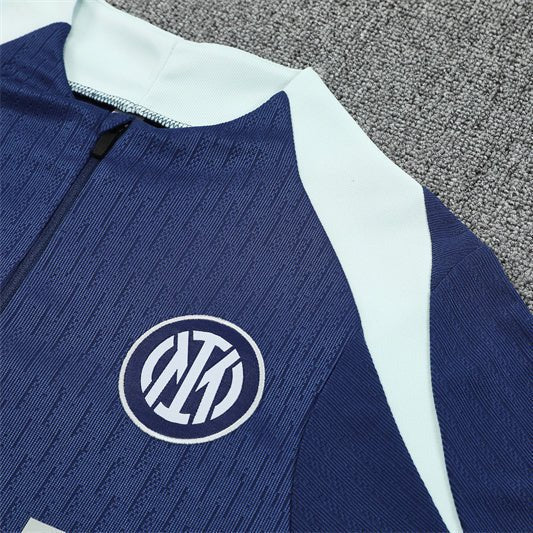25/26 Inter Milan Blue Tracksuit from FootballPrestige.shop - Premium Concept kits