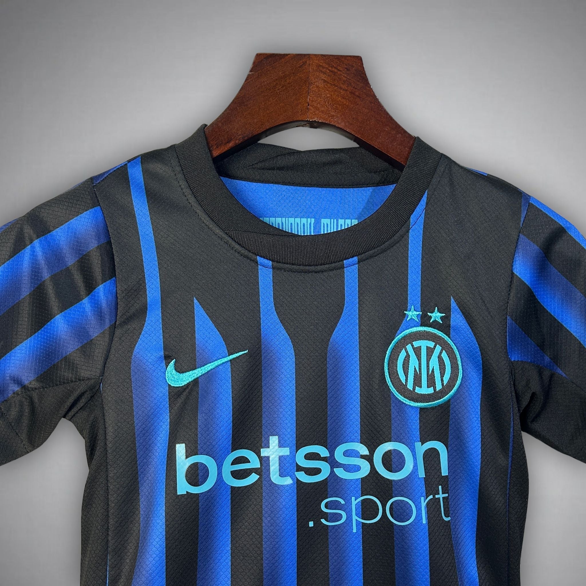 25/26 Inter Milan Home Kids Size Kit from FootballPrestige.shop - Premium Concept kits