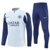 25/26 Inter Milan White Kids Size Tracksuit from FootballPrestige.shop - Premium Concept kits