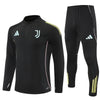 25/26 Juventus Training Black Kids Size Tracksuit from FootballPrestige.shop - Premium Concept kits