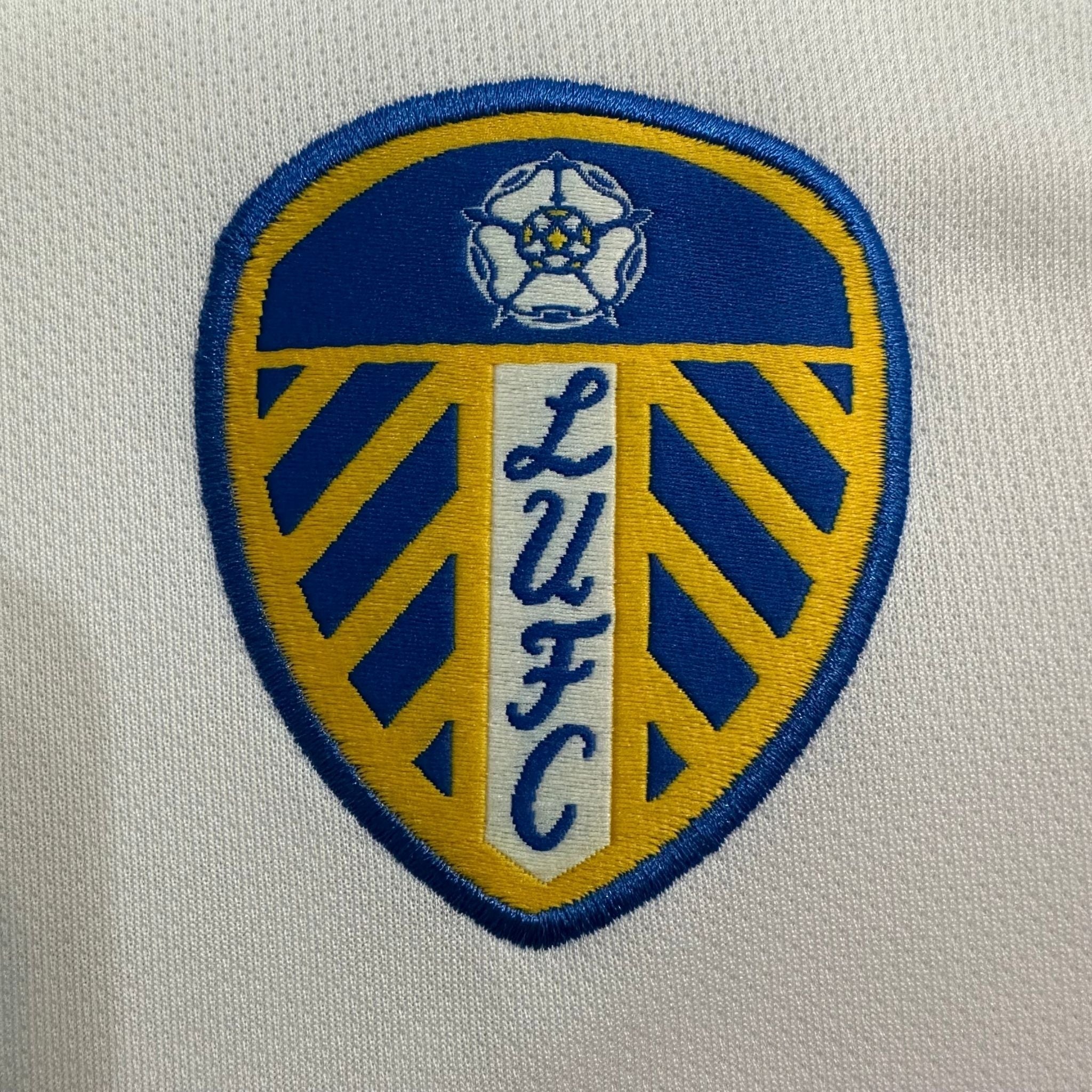 25/26 Leeds United FC Home Kit from FootballPrestige.shop - Premium Concept kits