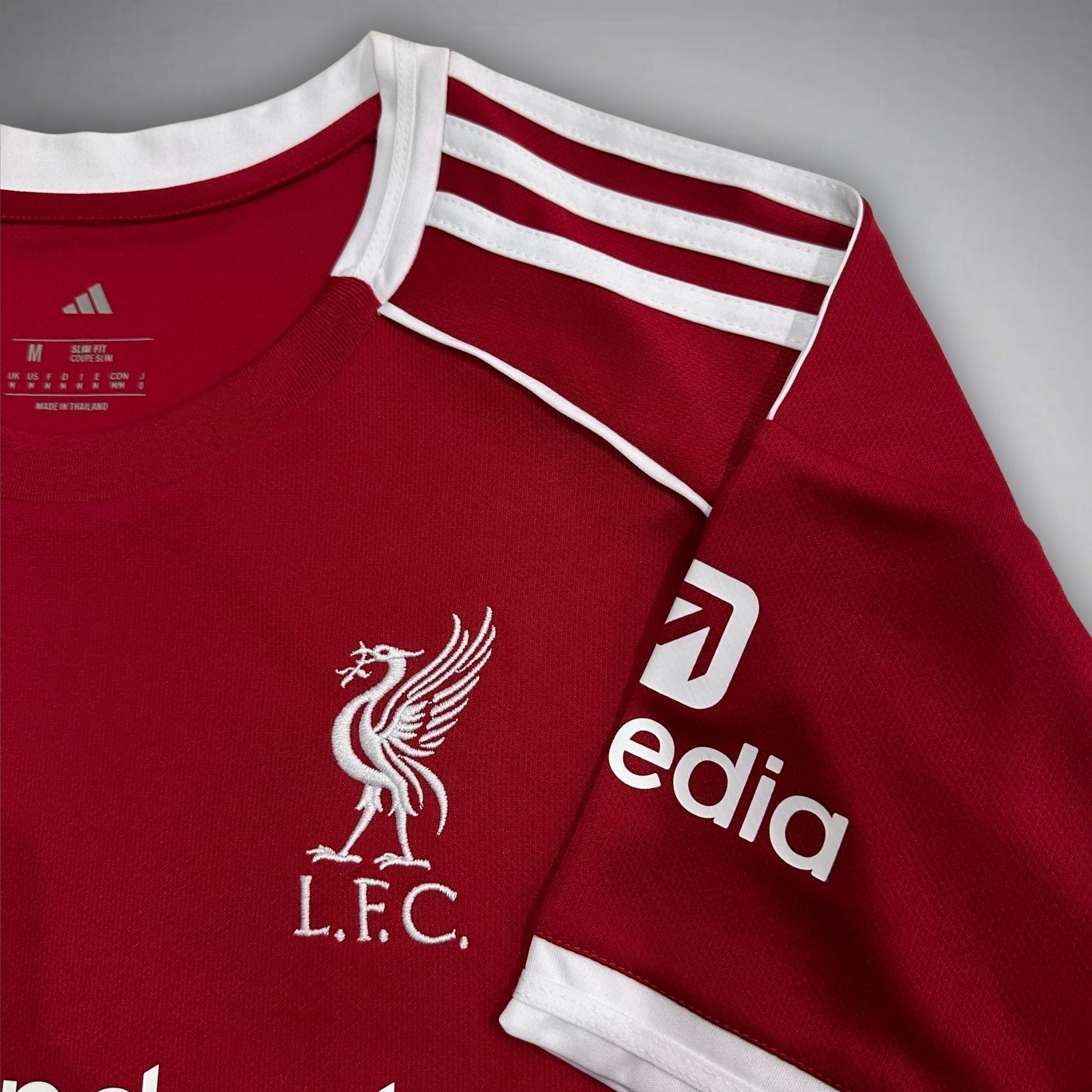 25/26 Liverpool Home Kit from FootballPrestige.shop - Premium Concept kits
