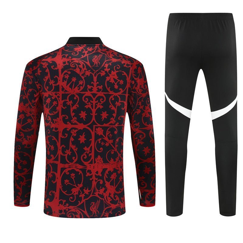 25/26 Liverpool Pre - Match Kids Size Tracksuit from FootballPrestige.shop - Premium Concept kits