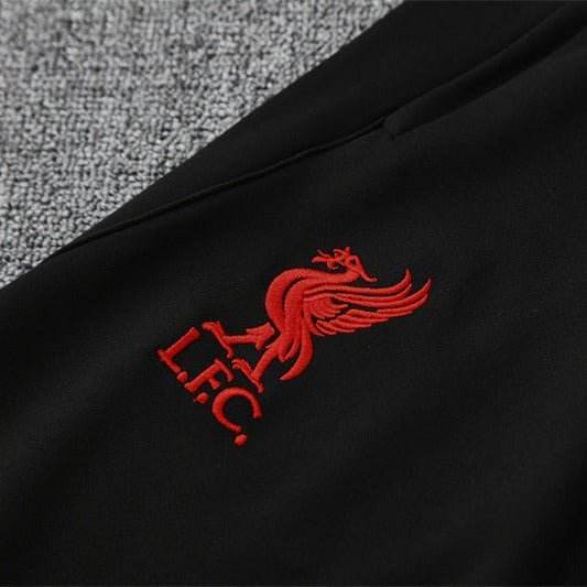 25/26 Liverpool Training Black Tracksuit from FootballPrestige.shop - Premium Concept kits