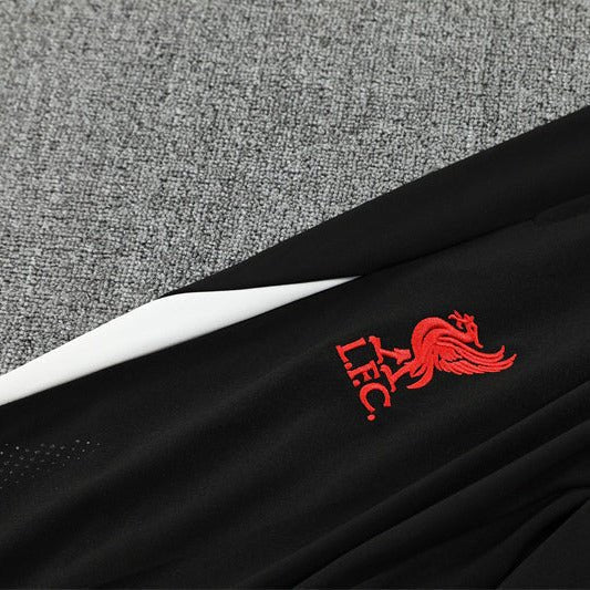 25/26 Liverpool Training Black Tracksuit from FootballPrestige.shop - Premium Concept kits