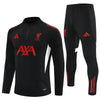 25/26 Liverpool Training Black Tracksuit from FootballPrestige.shop - Premium Concept kits