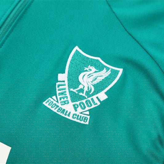 25/26 Liverpool Training Green Tracksuit from FootballPrestige.shop - Premium Concept kits