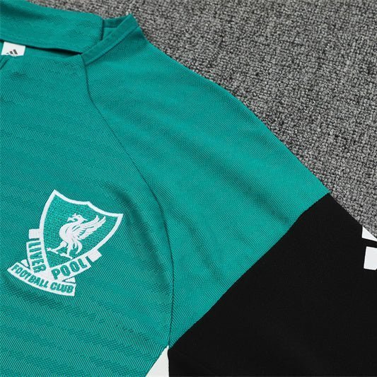 25/26 Liverpool Training Green Tracksuit from FootballPrestige.shop - Premium Concept kits