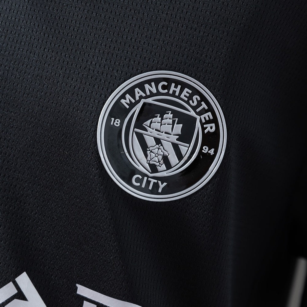 25/26 Manchester City Away Kids Size Kit from FootballPrestige.shop - Premium Concept kits