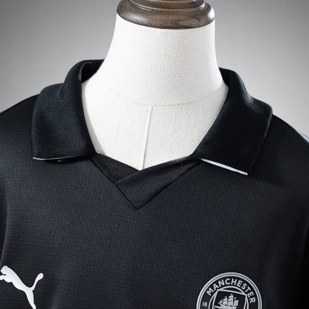 25/26 Manchester City Away Kids Size Kit from FootballPrestige.shop - Premium Concept kits