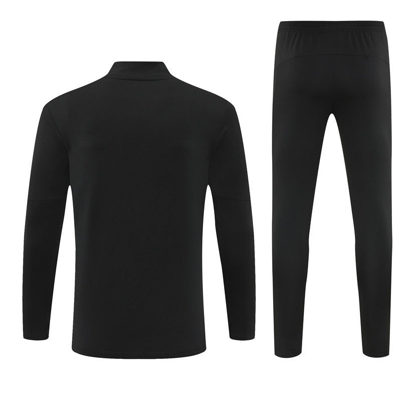 25/26 Manchester City x Asahi Black Tracksuit from FootballPrestige.shop - Premium Concept kits