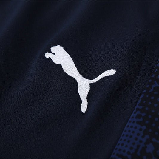 25/26 Marseille Training Navy Blue Tracksuit from FootballPrestige.shop - Premium Concept kits