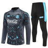 25/26 Napoli Training Black Kids Size Tracksuit from FootballPrestige.shop - Premium Concept kits