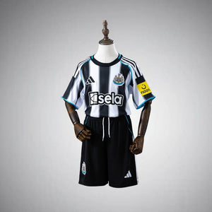 25/26 Newcastle United FC Home Kids Size Kit from FootballPrestige.shop - Premium Concept kits