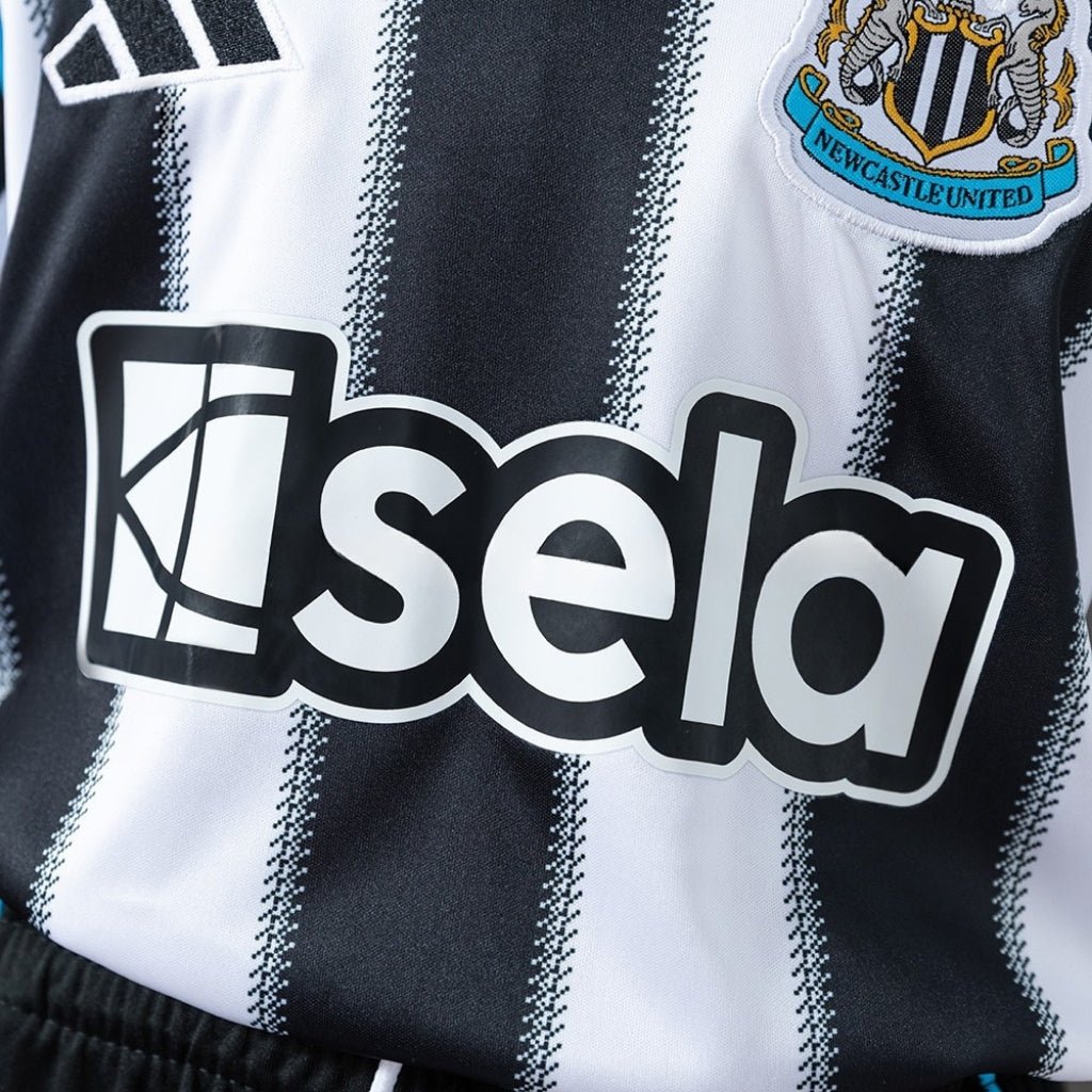 25/26 Newcastle United FC Home Kids Size Kit from FootballPrestige.shop - Premium Concept kits
