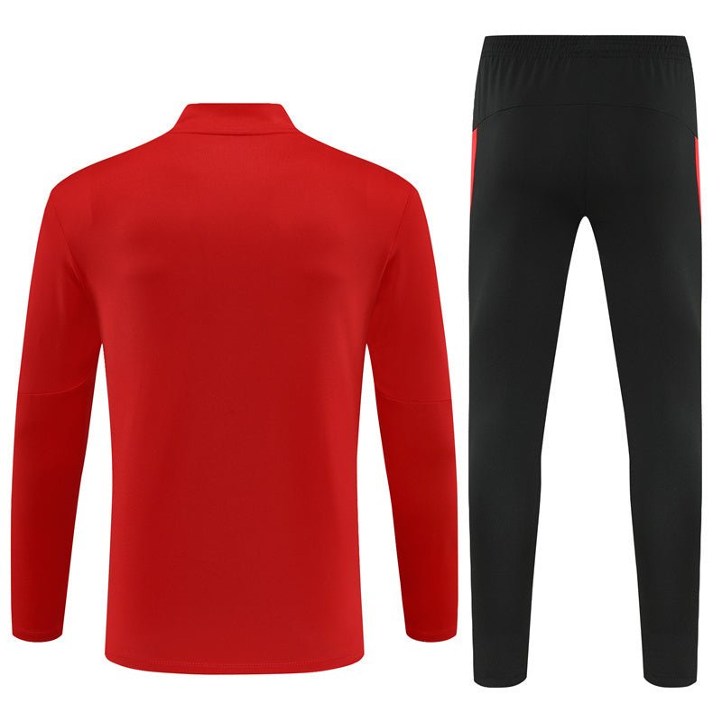 25/26 Portugal Training Red Kids Size Tracksuit from FootballPrestige.shop - Premium Concept kits