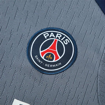 25/26 PSG Training Grey Kids Size Tracksuit - Premium Quality Jersey at FootballPrestige.com