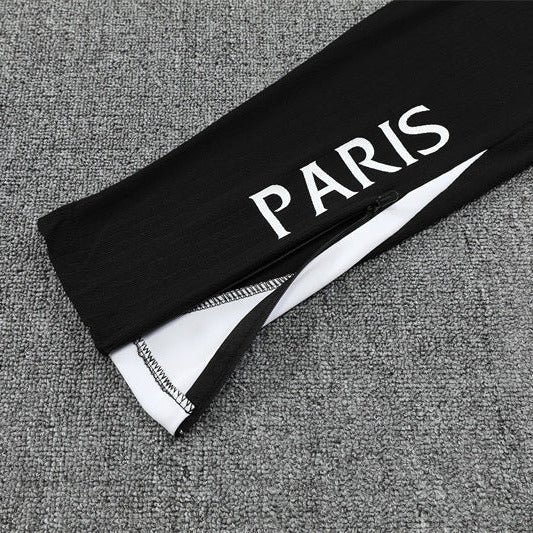 25/26 PSG x Jordan Black Kids Size Tracksuit from FootballPrestige.shop - Premium Concept kits