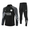 25/26 PSG x Jordan Black Tracksuit from FootballPrestige.shop - Premium Concept kits