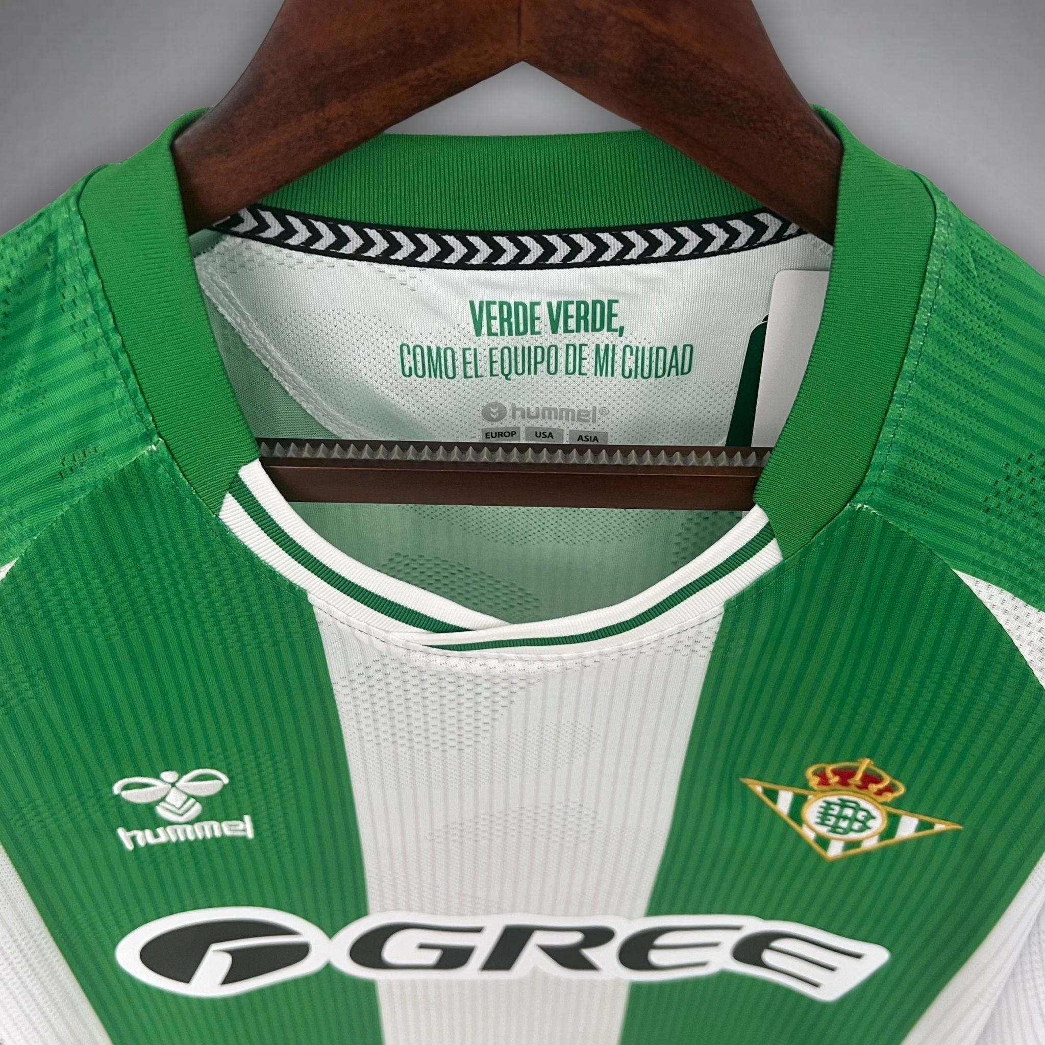 25/26 Real Betis Home Kit from FootballPrestige.shop - Premium Concept kits